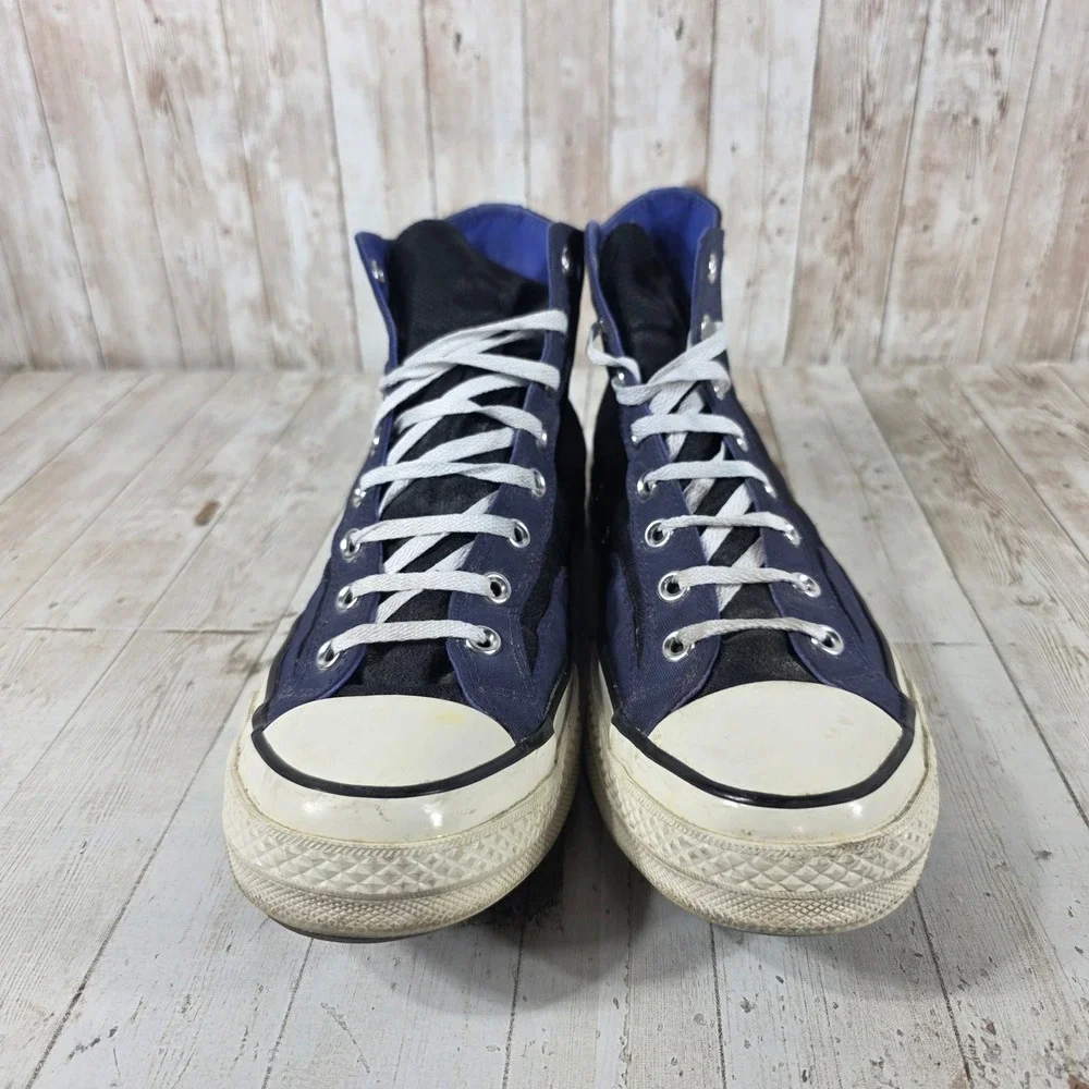 Converse Chuck 70 Cordura High Top Mens 11.5 Navy Black Sneakers A05578C - Picture 2 of 8